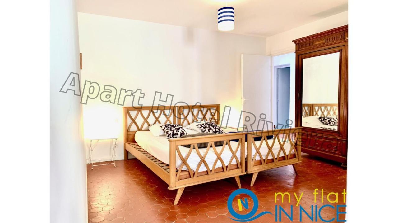 Aparthotel Riviera - Sea View - Amazing Large 3 Bedrooms With Sea View Ac - Old Town- Promenade Des Anglais Nice Exterior foto