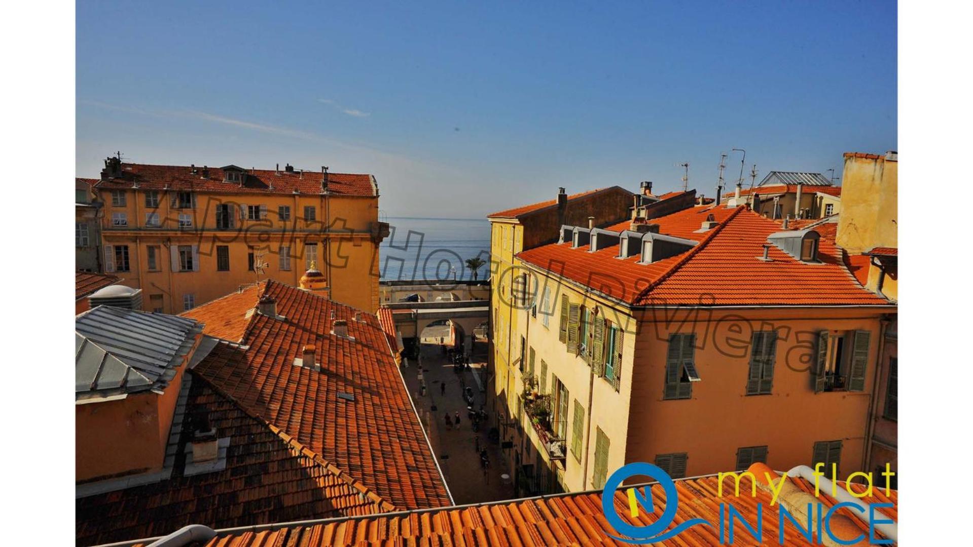 Aparthotel Riviera - Sea View - Amazing Large 3 Bedrooms With Sea View Ac - Old Town- Promenade Des Anglais Nice Exterior foto